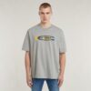 Färgskiftande Old Skool-logotyp Boxig t-shirt