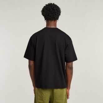 Färgskiftande Old Skool-logotyp Boxig t-shirt