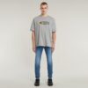 Färgskiftande Old Skool-logotyp Boxig t-shirt
