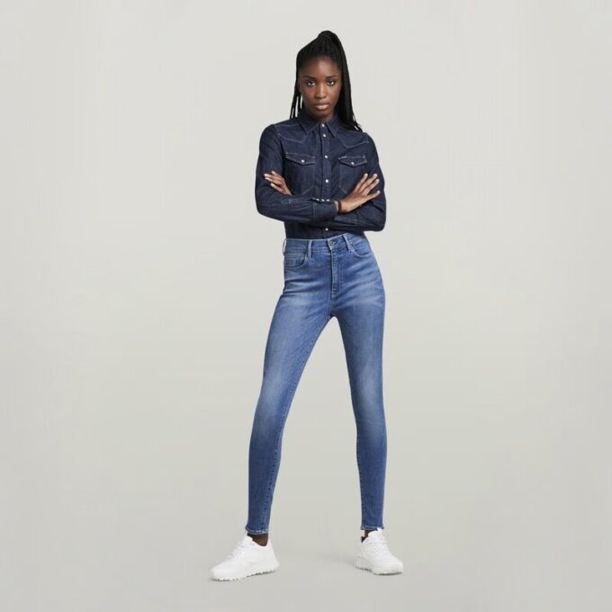 G-Star Shape High Super Skinny Jeans