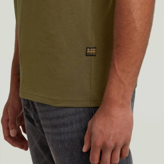 Grå Slim T-shirt Grå Slim T-shirt