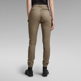 Höga G-formade Cargo Skinny Byxor