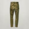 Höga G-formade Cargo Skinny Byxor