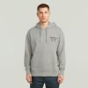 Hoodie med grafisk baksida Hoodie med grafisk baksida