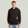 Hoodie med grafisk baksida Hoodie med grafisk baksida