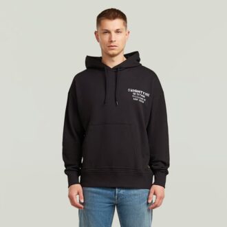 Hoodie med grafisk baksida Hoodie med grafisk baksida