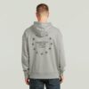 Hoodie med grafisk baksida Hoodie med grafisk baksida