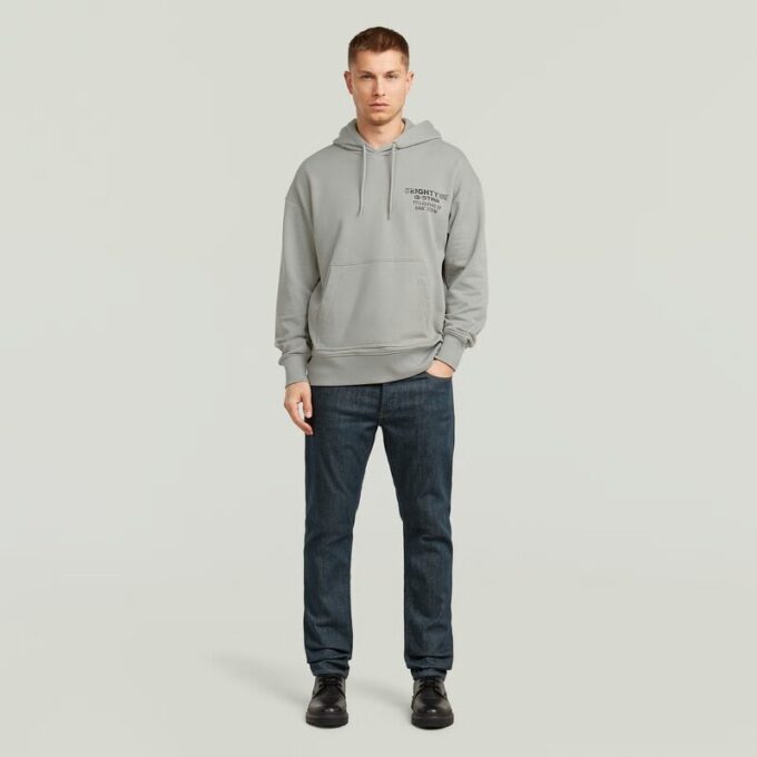 Hoodie med grafisk baksida Hoodie med grafisk baksida