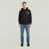 Hoodie med grafisk baksida Hoodie med grafisk baksida