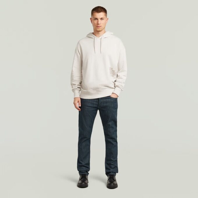 Hoodie med grafisk baksida Hoodie med grafisk baksida