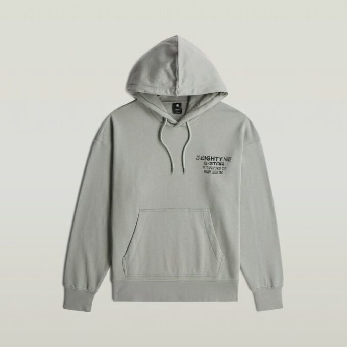 Hoodie med grafisk baksida Hoodie med grafisk baksida