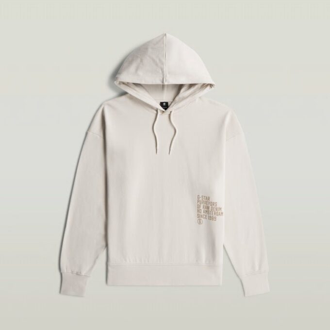 Hoodie med grafisk baksida Hoodie med grafisk baksida