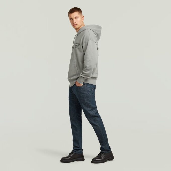 Hoodie med grafisk baksida Hoodie med grafisk baksida