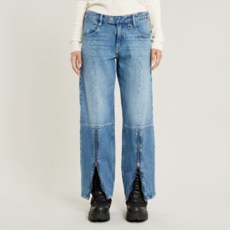 Judee Biker Låg Midja Lösa Jeans