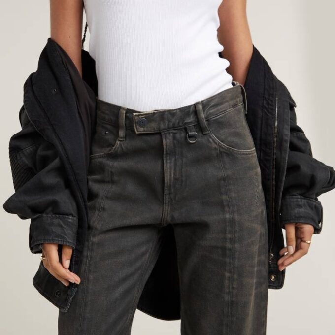 Judee Biker Låg Midja Lösa Jeans Judee Biker Låg Midja Lösa Jeans