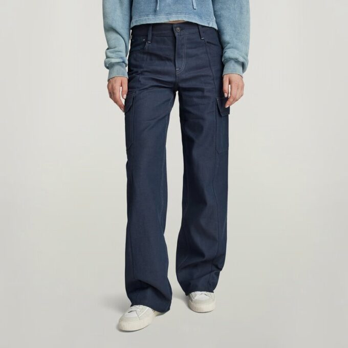 Judee Cargo Lågmidjade Lösa Jeans Judee Cargo Lågmidjade Lösa Jeans