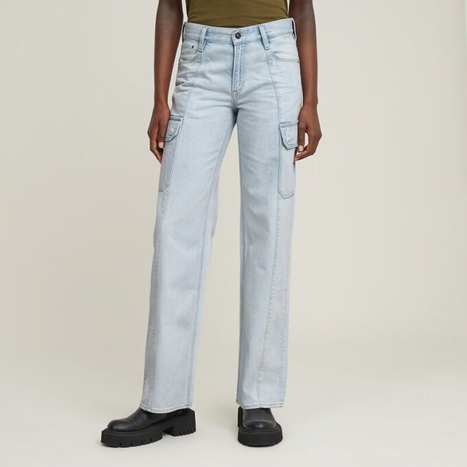 Judee Cargo Lågmidjade Lösa Jeans Judee Cargo Lågmidjade Lösa Jeans