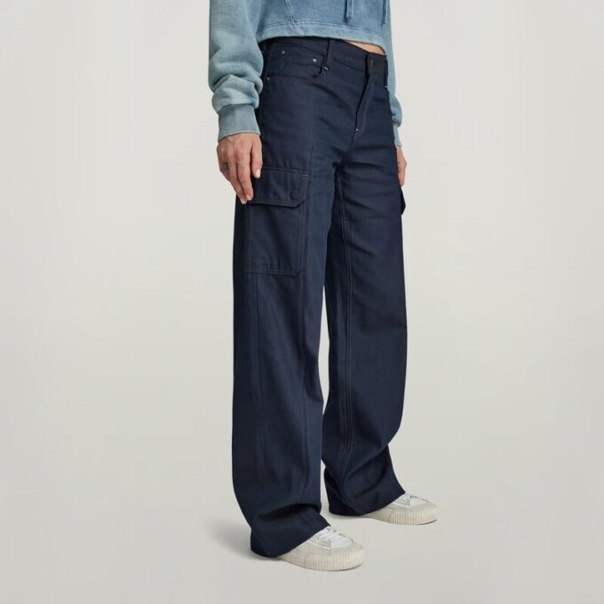 Judee Cargo Lågmidjade Lösa Jeans Judee Cargo Lågmidjade Lösa Jeans