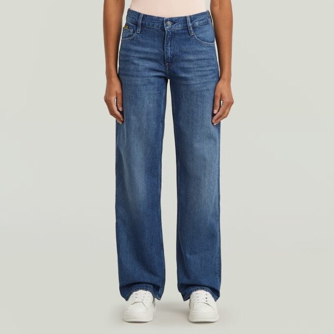 Judee lösa jeans med låg midja