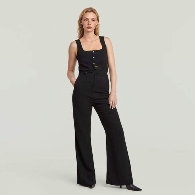 Jumpsuit med hög midja Jumpsuit med hög midja