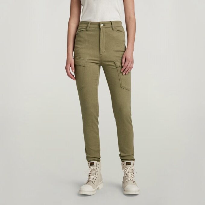 Kafey Cargo Ultra High Skinny Pants