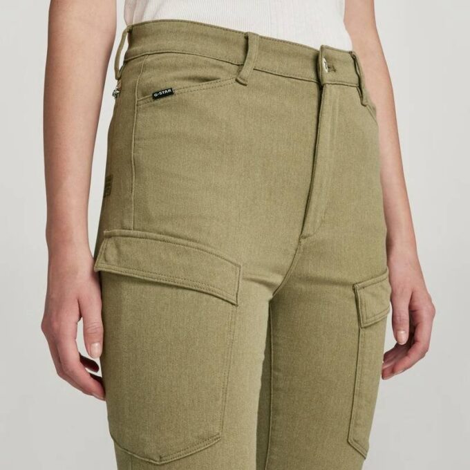 Kafey Cargo Ultra High Skinny Pants