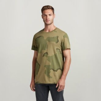 Ökenkamouflage-t-shirt