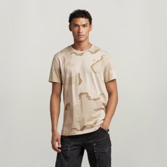 Ökenkamouflage-t-shirt