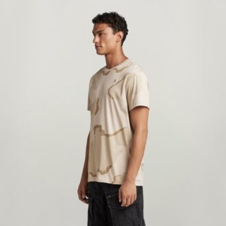 Ökenkamouflage-t-shirt