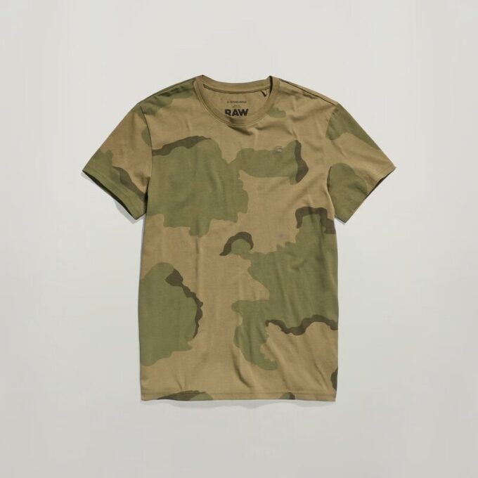Ökenkamouflage-t-shirt Ökenkamouflage-t-shirt
