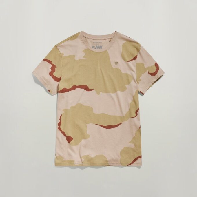 Ökenkamouflage-t-shirt Ökenkamouflage-t-shirt