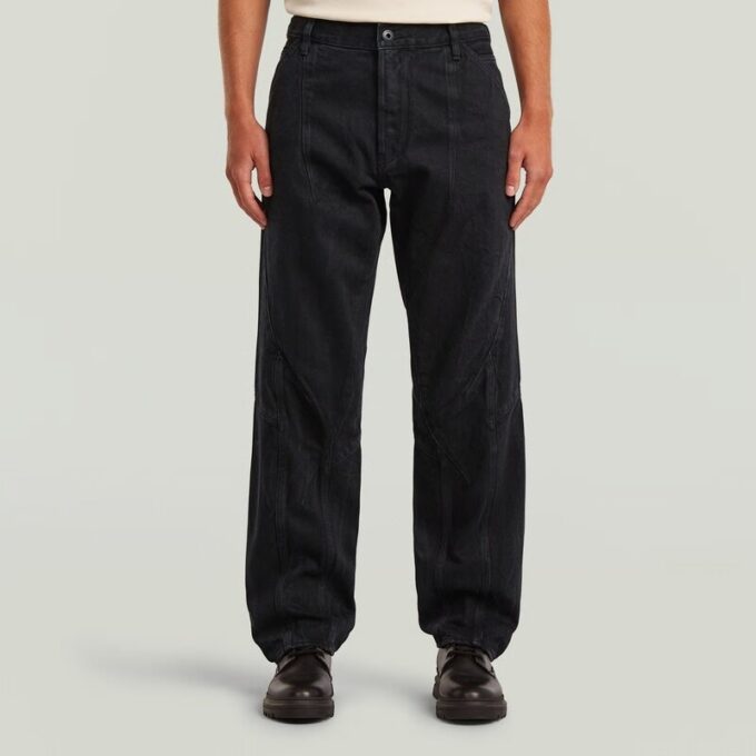 Kitoh 3D avslappnade avsmalnande jeans