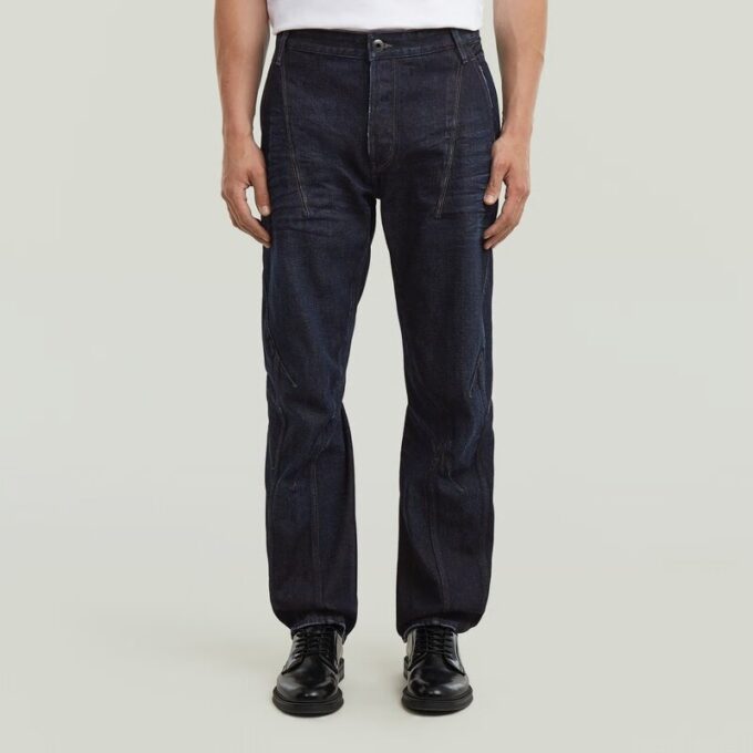 Kitoh 3D avslappnade avsmalnande jeans