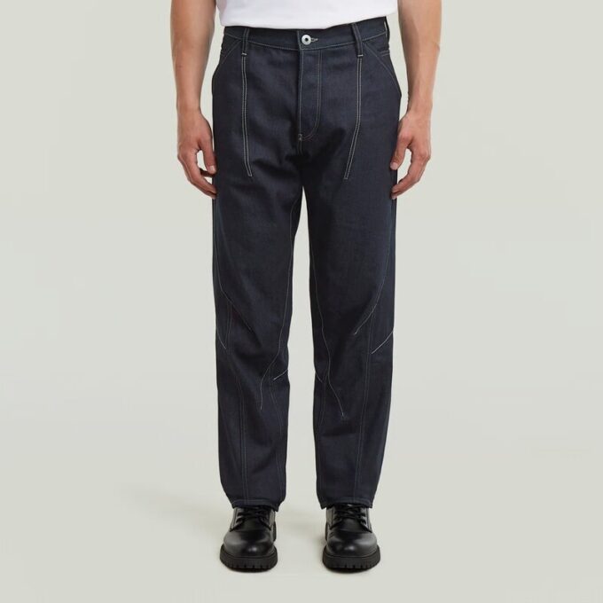 Kitoh 3D avslappnade avsmalnande jeans