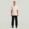 Kitoh 3D avslappnade avsmalnande jeans