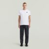 Kitoh 3D avslappnade avsmalnande jeans