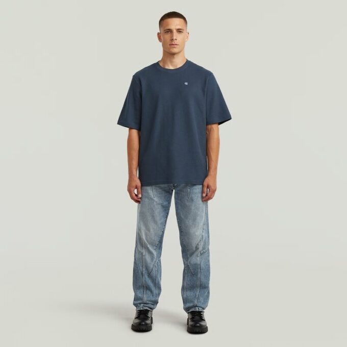 Kitoh 3D avslappnade avsmalnande jeans