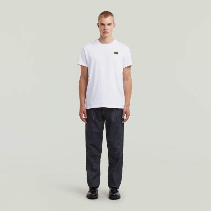 Kitoh 3D avslappnade avsmalnande jeans