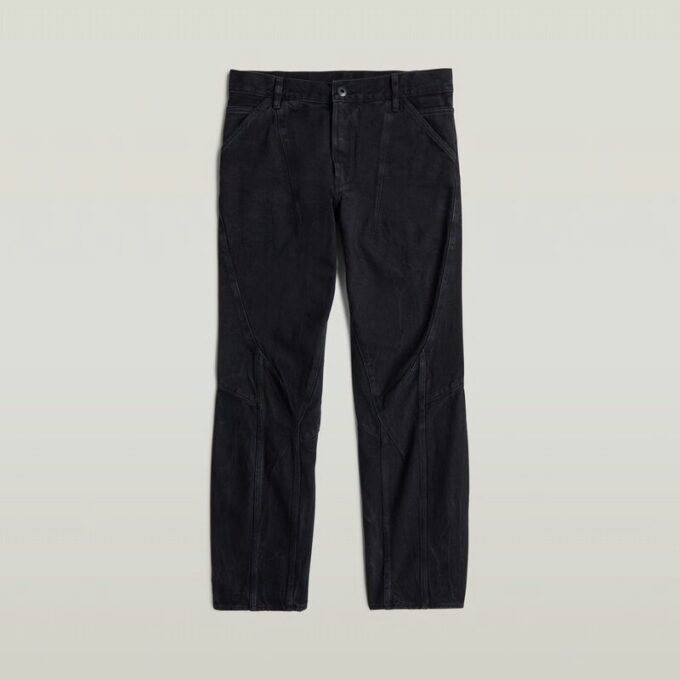 Kitoh 3D avslappnade avsmalnande jeans