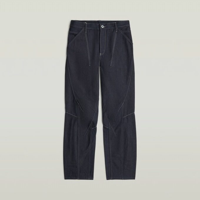 Kitoh 3D avslappnade avsmalnande jeans