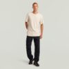 Kitoh 3D avslappnade avsmalnande jeans
