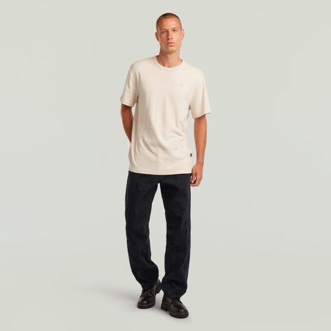 Kitoh 3D avslappnade avsmalnande jeans