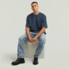 Kitoh 3D avslappnade avsmalnande jeans