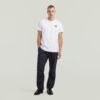 Kitoh 3D avslappnade avsmalnande jeans