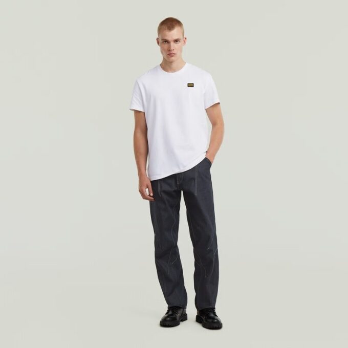 Kitoh 3D avslappnade avsmalnande jeans