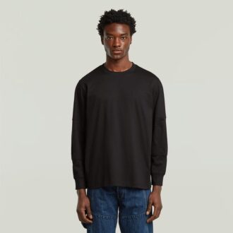 Konstruerad lös t-shirt