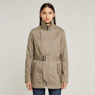 Kort trenchcoat