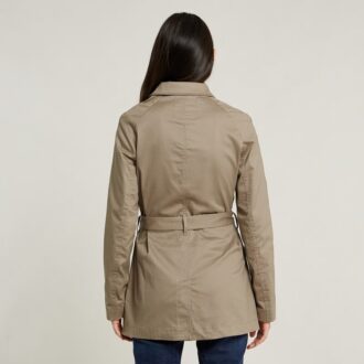 Kort trenchcoat