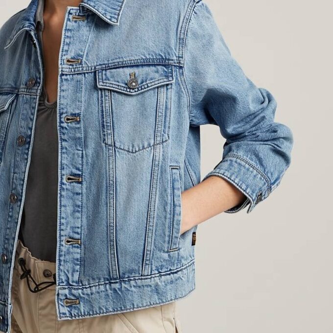 Äkta denimjacka Äkta denimjacka