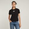 Liten topp med logotyp i mitten Liten topp med logotyp i mitten